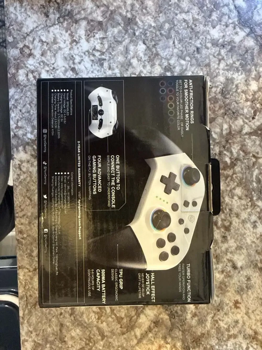 NYXI Chaos Wireless Controller for Nintendo Switch/Lite/OLED with Hall Effect Jo
